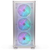 ENDORFY  boîtier midi tower Blanc | 2x USB-A | 1x USB-C | RGB | Verre Trempé