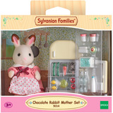 EPOCH Sylvanian Families - Ensemble cuisine maman lapin en chocolat, Jouets de construction 