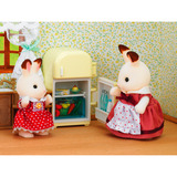EPOCH Sylvanian Families - Ensemble cuisine maman lapin en chocolat, Jouets de construction 