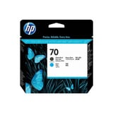 HP 70 tête d'impression noir mat et cyan Imprimante photo HP DesignJet Z2100; Imprimante HP DesignJet Z5200 PostScript; Imprimante HP..., A jet d'encre thermique, Noir, Cyan, C9404A, Singapour, 143 mm