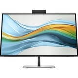 HP Series 5 Pro Écran QHD USB-C 27 pouces - 527pu 27" Moniteur Noir/argent, 1x DisplayPort, 1x HDMI, 2x USB-C, 3x USB-A, 1x RJ-45, 68,6 cm (27"), 2560 x 1440 pixels, Quad HD, LCD, 5 ms, Noir