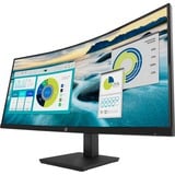 HP Écran incurvé P34hc G4 WQHD USB-C 34" Moniteur UltraWide Noir, 1x DisplayPort, 1x HDMI, 1x USB-C, 4x USB-A, 86,4 cm (34"), 3440 x 1440 pixels, Wide Quad HD, LCD, 5 ms, Noir