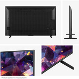Hisense 50E7S PRO Hi-QLED-Fernseher 50" 4K Ultra HD TV Noir/gris foncé, 127 cm (50"), 3840 x 2160 pixels, DLED, Smart TV, Wifi, Noir