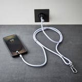 Intenso Lanière pour téléphone portable et câble de charge/données Violet