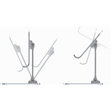 Inter-Tech Support pour téléphone mobile et tablette MTS-200 Titane/gris