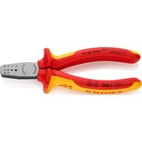 KNIPEX Pince à sertir pour embouts de câble 97 68 145 A solées par gaines bi-matière, certifiées VDE