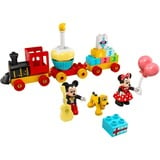 LEGO DUPLO - Le train d'anniversaire de Mickey et Minnie, Jouets de construction 10941