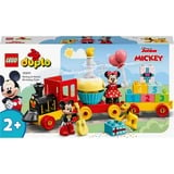 LEGO DUPLO - Le train d'anniversaire de Mickey et Minnie, Jouets de construction 10941