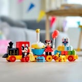 LEGO DUPLO - Le train d'anniversaire de Mickey et Minnie, Jouets de construction 10941