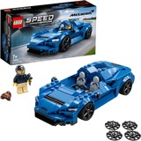 LEGO Speed Champions 76902 McLaren Elva, Jouets de construction bleu/Noir, Jeu de construction, Garçon/Fille, 7 an(s), Plastique, 263 pièce(s), 290 g