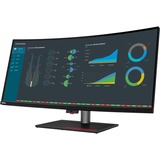 Lenovo ThinkVision P40w-20 LED display 100,8 cm (39.7") 5120 x 2160 pixels 5K Ultra HD Noir 40" 4K UHD Moniteur UltraWide incurvé  Noir, 100,8 cm (39.7"), 5120 x 2160 pixels, 5K Ultra HD, LED, 6 ms, Noir