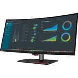 Lenovo ThinkVision P40w-20 écran plat de PC 100,8 cm (39.7") 5120 x 2160 pixels 5K Ultra HD LED Noir 40" 4K UHD Moniteur UltraWide incurvé  Noir, 100,8 cm (39.7"), 5120 x 2160 pixels, 5K Ultra HD, LED, 6 ms, Noir