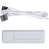 Lian Li UNI FAN CL120 Wireless, Ventilateur de boîtier Blanc, Lot de 3, 120 mm