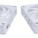 Lian Li UNI FAN CL120 Wireless, Ventilateur de boîtier Blanc, Lot de 3, 120 mm