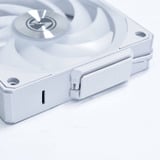 Lian Li UNI FAN CL120 Wireless, Ventilateur de boîtier Blanc, Lot de 3, 120 mm