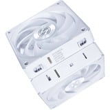 Lian Li UNI FAN CL120 Wireless ventilateurs de boîtier RGB  Blanc, 3 pièces, 120 x 120 x 28 mm, PWM