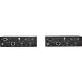 Lindy Extendeur Dual Head HDMI, Cat.6, USB et RS232, Switch KVM Noir