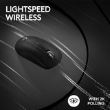 Logitech G PRO X SUPERLIGHT 2, Souris gaming Noir