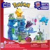 Mattel Pokémon – Coffret Aventure Aquatique, Jouets de construction Jeu de construction, 8 an(s), Plastique, 319 pièce(s), 573,8 g