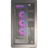 Montech  boîtier midi tower Noir | 2x USB-A | 1x USB-C | RGB | Window