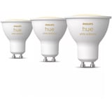 Philips Hue GU10 - Spot connecté - (pack de 3), Lampe à LED Philips Hue White ambiance GU10 - Spot connecté - (pack de 3), Ampoule intelligente, Bluetooth/Zigbee, Blanc, GU10, GU10, Spot