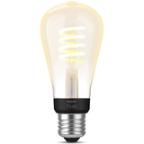 Philips Hue Hue White Ambiance Ampoule filament E27 Edison ST64 550, Lampe à LED 