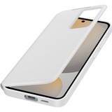 SAMSUNG Coque Smart View avec porte-carte pour Galaxy S24 FE, Housse smartphone Blanc, Étui avec portefeuille, Samsung, Galaxy S24 F, 17 cm (6.7"), Blanc