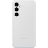 SAMSUNG Coque Smart View avec porte-carte pour Galaxy S24 FE, Housse smartphone Blanc, Étui avec portefeuille, Samsung, Galaxy S24 F, 17 cm (6.7"), Blanc
