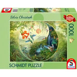 Schmidt Spiele Silvia Christoph : Yin & Yang dans la forêt des colibris, Puzzle 