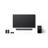 Sony HT-S40R Noir 5.1 canaux 600 W, Système de cinéma maison Noir, 5.1 canaux, 600 W, Dolby Digital, Dolby Dual Mono, 90 W, 90 W, 75 W
