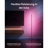 SwitchBot Lampadaire smarte Stehlampe, Lampe à LED Noir