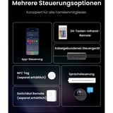 SwitchBot Lampadaire smarte Stehlampe, Lampe à LED Noir