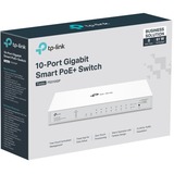 TP-Link FESTA FS310GP commutateur réseau Géré L2/L2+ Gigabit Ethernet (10/100/1000) Connexion Ethernet, supportant l'alimentation via ce port (PoE) 1U Blanc, Switch Géré, L2/L2+, Gigabit Ethernet (10/100/1000), Connexion Ethernet, supportant l'alimentation via ce port (PoE), 1U, Montage mural