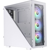 Thermaltake Divider 300 TG Snow ARGB Midi Tower Blanc, Moyenne tour Blanc, Midi Tower, PC, Blanc, ATX, micro ATX, Mini-ITX, SPCC, Multicolore