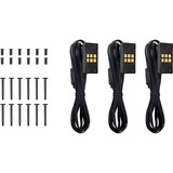 Thermaltake SWAFAN 120 EX INFINITY ventilateurs de boîtier RGB  Noir, 3 pièces, 124 x 120 x 28 mm, PWM