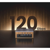 UGREEN Maxidok 17-in-1 Thunderbolt 5, Station d'accueil Argent