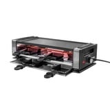 Unold 48760 raclette 8 personne(s) 1200 W Noir, Acier inoxydable Noir/en acier inoxydable, 8 personne(s), Plastique, Acier inoxydable, 1 zone(s), Noir, Acier inoxydable, Rectangulaire, Temperature