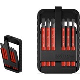 Wiha Set d'embouts slimBit electric, hexagonal, PH, PZ/S, fente, Set d'embouts de vissage Rouge