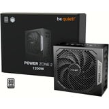 be quiet! Power Zone 2 alimentation  modulaire 1200 watt Noir, 1x 12V-2x6, 3x PCIe, 1x 12V-2x6, 3x PCIe