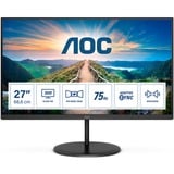 AOC V4 Q27V4EA LED display 68,6 cm (27") 2560 x 1440 pixels 2K Ultra HD Noir Moniteur  Noir, 68,6 cm (27"), 2560 x 1440 pixels, 2K Ultra HD, LED, 4 ms, Noir