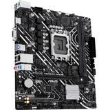 ASUS PRIME H610M-K ARGB Intel H610 LGA 1700 micro ATX carte mère socket 1700 Intel, LGA 1700, Intel® Celeron®, Intel® Core™ i3, Intel® Core™ i5, Intel® Core™ i7, Intel® Core™ i9,..., DDR5-SDRAM, 96 Go, DIMM