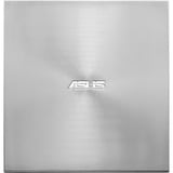 ASUS SDRW-08U8M-U Silber lecteur de disques optiques DVD±RW Argent, Graveur DVD externe Argent, Argent, PC de bureau/PC portable, DVD±RW, 24x, 8x, 24x