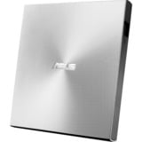 ASUS SDRW-08U8M-U Silber lecteur de disques optiques DVD±RW Argent, Graveur DVD externe Argent, Argent, PC de bureau/PC portable, DVD±RW, 24x, 8x, 24x