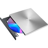 ASUS SDRW-08U8M-U Silber lecteur de disques optiques DVD±RW Argent, Graveur DVD externe Argent, Argent, PC de bureau/PC portable, DVD±RW, 24x, 8x, 24x