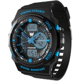 Acer Montre-bracelet Noir/Bleu