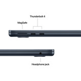 Apple MacBook Air (15") 2025 CTO PC portable Noir