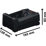 Bosch 1 600 A03 7CH chargeur de batterie Noir