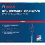 Bosch Set de forets plats Expert Self Cut Speed, 6 pièces, Ø 13 - 25mm, Jeu de mèches de perceuse 
