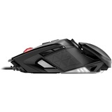 CHERRY MC 9620 FPS souris Ambidextre USB Type-A Optique 12000 DPI, Souris gaming Noir, Ambidextre, Optique, USB Type-A, 12000 DPI, Noir