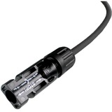  Câble de rallonge solaire 6mm², prise - douille 0,5 mètre, 0%, Câble d'extension Noir